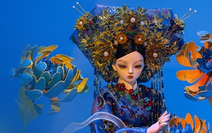 NTK Vân Anh Scarlet giới thiệu BST ‘Búp hoạ Tứ Phủ’