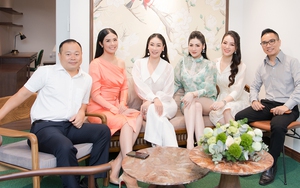 Á hậu Thuỵ Vân ngỡ ngàng khi Hoa hậu Hà Kiều Anh nói 45 tuổi