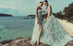 Đào Hà, Diệp Bảo Ngọc hóa cô dâu lộng lẫy trong váy cưới của NTK Hoàng Hải