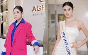 Tô Diệp Hà gặp gỡ Hoa hậu Siêu quốc gia 2013 tại Hà Nội