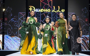 Hoa hậu Ngọc Châu lần đầu trình diễn ở xứ Nghệ cùng dàn mẫu nhí