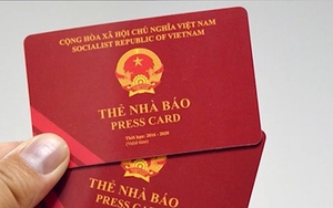 Một Phó tổng biên tập bị thu hồi Thẻ nhà báo