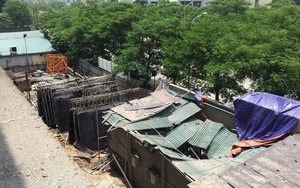 Dừng toàn bộ thi công công trình đứt cáp cẩu rơi tại Mễ Trì