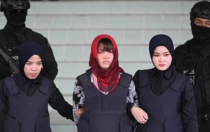 Đoàn Thị Hương đã lên máy bay về nước