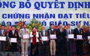 Tiêu chuẩn mới về chức danh Giáo sư, Phó Giáo sư