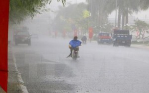 Đêm 17/8, Tây Bắc, Việt Bắc và vùng núi Thanh Hóa - Nghệ An tiếp tục có mưa vừa, mưa to