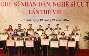Lấy ý kiến 84 trường hợp được xét tặng danh hiệu Nghệ sĩ nhân dân