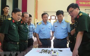 Xác nhận mảnh vỡ máy bay tại Tam Đảo rơi năm 1971