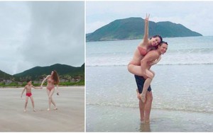 Cùng nhau đi biển, Hà Hồ – Kim Lý củng cố nghi án hẹn hò