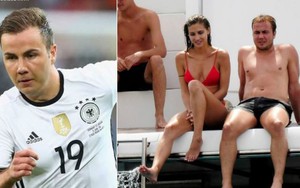 Mario Goetze say mê vui đùa cùng bạn gái nổi tiếng xinh đẹp và gợi cảm