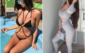 Không thể rời mắt trước loạt ảnh của nàng WAG Angela Ladenko