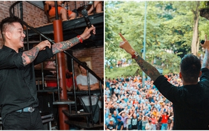 VIDEO: Hàng trăm khán giả bị thu hút khi Tuấn Hưng hát giữa phố đi bộ Hồ Gươm