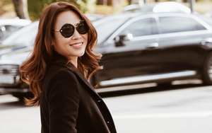 Trước thềm live concert, Mỹ Tâm tươi tắn thả dáng giữa Seoul