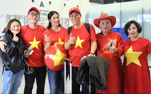 Hoa hậu Ngọc Hân đến Dubai cổ vũ Đội tuyển, dự đoán Việt Nam sẽ thắng 1-0