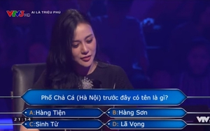 Ẵm 14 triệu đồng từ 'Ai là triệu phú', 'Quỳnh búp bê' Phương Oanh bị khán giả nghi được nhà đài ưu ái