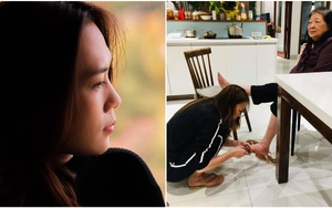 Ngày Quốc tế Phụ nữ, Mỹ Tâm khiến fan 'phát sốt' với hình ảnh cắt móng chân cho mẹ