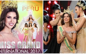 Người đẹp Peru đăng quang Hoa hậu Hòa bình Thế giới 2017