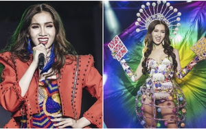 Hoa hậu chuyển giới Việt Nam Đỗ Nhật Hà rực rỡ khi mang gánh lô tô lên sân khấu quốc tế