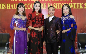 NTK Đỗ Trịnh Hoài Nam mang áo dài Việt Nam đến Tuần lễ thời trang Paris