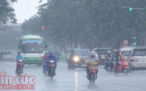 Ngày mai 23/10 cả nước có mưa, nhiệt độ thấp nhất 19 độ