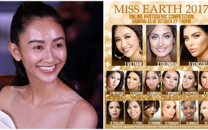 Hà Thu dẫn đầu bình chọn Gương mặt ăn ảnh ở Hoa hậu Trái đất