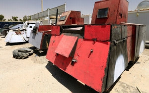 VIDEO: Cận cảnh dàn xe bọc thép kỳ dị kiểu 'Max điên cuồng' của IS