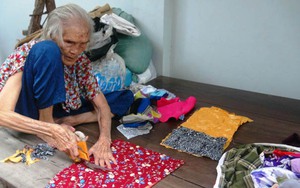 Cụ bà 93 tuổi vẫn miệt mài may chăn tặng người nghèo