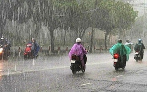 Các khu vực trên cả nước đều có mưa