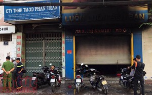 TP.HCM: Cháy cửa hàng bán túi xách, 3 người được cứu thoát