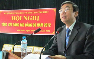 Cảnh cáo Giám đốc Sở GD&ĐT Vĩnh Phúc vi phạm về bổ nhiệm nhân sự và quản lý tài sản