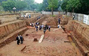 Phát hiện nhiều dấu tích quý tại khu vực Chính điện Kính Thiên - Hoàng Thành Thăng Long