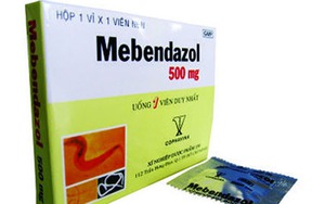 Đình chỉ lưu hành thuốc viên nén Mebendazol do không đạt tiêu chuẩn