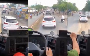 Tước bằng lái 2 tháng đối với tài xế 'giả điếc' cản đường xe cứu hỏa