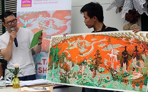 Xem những bản vẽ gốc 'Dế Mèn phiêu lưu ký', Nguyễn Trãi và Nguyễn Thị Lộ của Tạ Huy Long