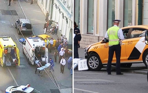 Taxi lao vào đám đông dự World Cup, 8 người bị thương