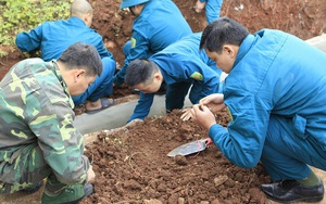 Phát hiện hài cốt và vũ khí vật liệu nổ tại Di tích Đồi A1, Điện Biên