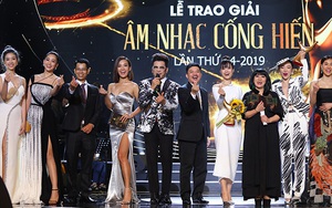 Chùm ảnh: Những 'khoảnh khắc vàng' Lễ trao giải Âm nhạc Cống hiến 14-2019