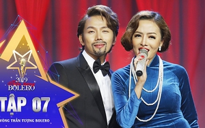 Tập 7 Thần tượng Bolero 2019: Các HLV 'nổi da gà' với giọng hát của 'Bi Rain Việt Nam'
