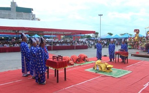 Thanh Hóa: Đặc sắc Lễ hội bánh chưng, bánh giày truyền thống tại đền Độc Cước