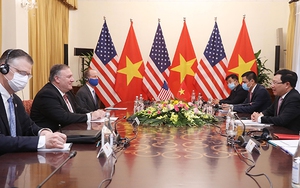 Phó Thủ tướng, Bộ trưởng Ngoại giao Phạm Bình Minh hội đàm với Ngoại trưởng Hoa Kỳ Michael Pompeo