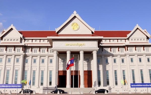 Chính thức nghiệm thu hoàn thành Nhà Quốc hội mới của Lào