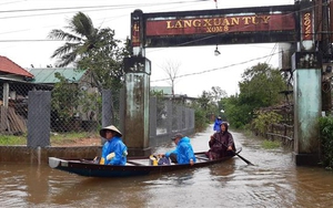 Tối 17/10- 18/10, khu vực từ Nam Nghệ An đến Thừa Thiên - Huế có mưa to đến rất to