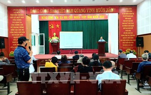Hà Nội: Đối thoại với người dân liên quan đến việc thu hồi hồ câu Xuân Quế và Sơn Thủy