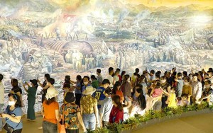 Sức hút từ Bức tranh Panorama Chiến dịch Điện Biên Phủ