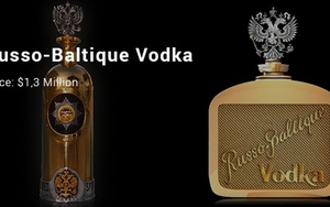 Chai vodka 'đắt giá nhất thế giới' bị đánh cắp