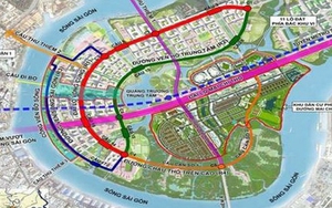 Bản đồ quy hoạch khu đô thị mới Thủ Thiêm bị thất lạc đã được thay thế bởi quy hoạch chung năm 2005