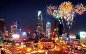 TP.HCM: Bắn pháo hoa tại hai địa điểm dịp 30/4