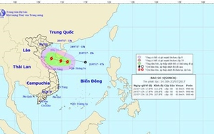 Áp thấp nhiệt đới đã mạnh lên thành bão số 4 (Sonca)
