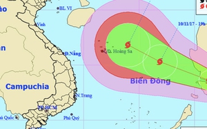 Trong 12 giờ tới, bão số 13 sẽ suy yếu dần thành áp thấp nhiệt đới