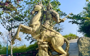 Bà Rịa-Vũng Tàu: Bức tượng Trần Hưng Đạo tại khu du lịch Hồ Mây không phải hình ảnh Quan Vân Trường